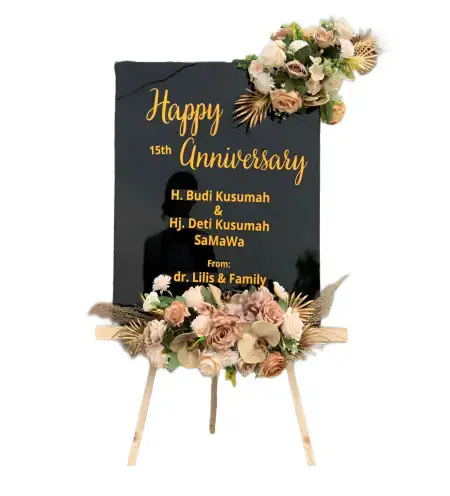 Papan Bunga Akrilik Kebonsari Wetan